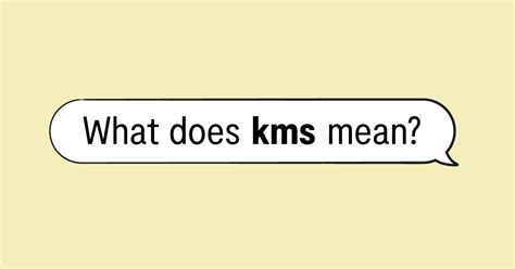 kms meaning, Definition, Example & More